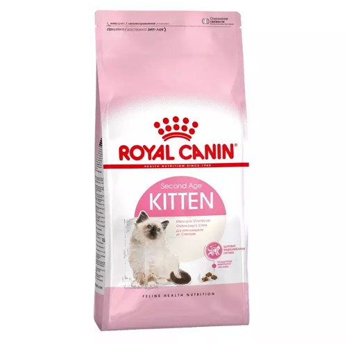 Royal Canin Kitten 2 kg โรยัลคานิน อาหารสำหรับลูกแมวอายุ 4-12 เดือน 