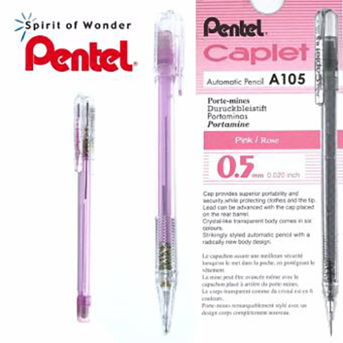 Pentel 0.5 mm. Caplet A105