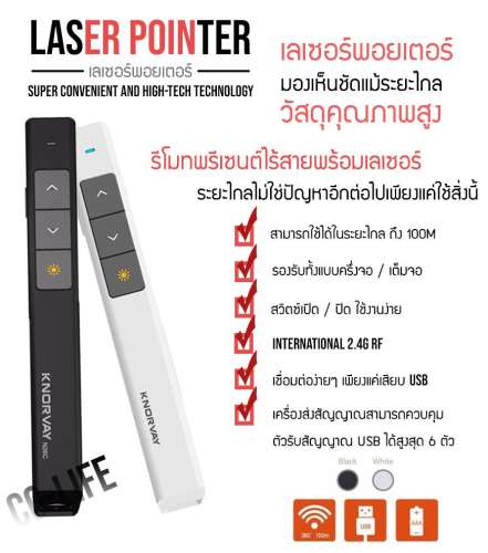 Laser Pointer With Remote Control