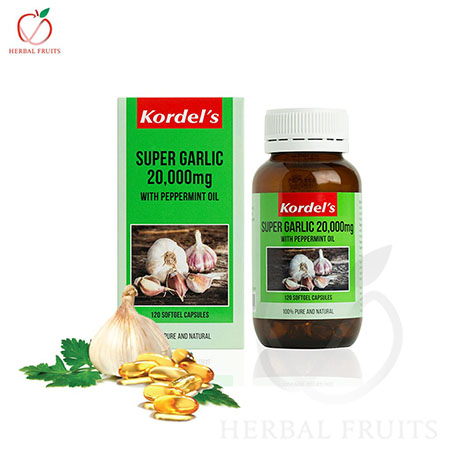 Kordel’s Super garlic 20,000 mg สูตร Peppermint