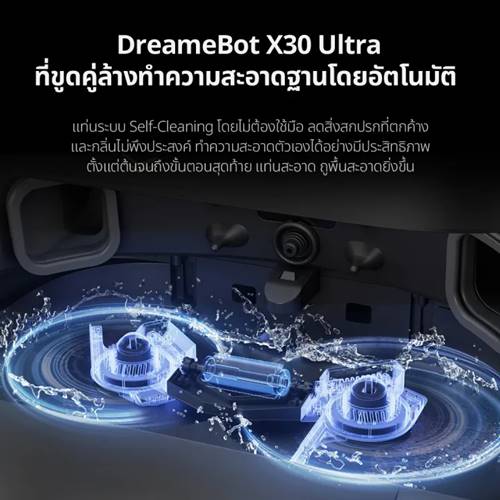 หุ่นยนต์ดูดฝุ่น Dreame Bot X30 Ultra