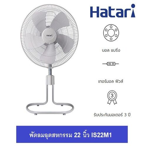 พัดลมอุตสาหกรรม Hatari รุ่น HT-IS22M1