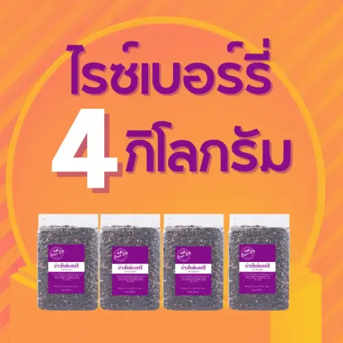 ข้าวไรซ์เบอร์รี่ ตรา GOOD RICE BY GLORY RICE